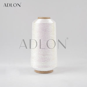 Fil métallique doré et argenté 100% polyester 125D pour tissage, broderie, tricot, couture, décoration de robes de soirée - Product Image 3