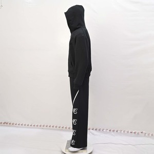 Venta al por mayor chándal entrenamiento correr entrenamiento fitness sportwear casual vintage streetwear lujo Zip up joggers Casual chándales - Product Image 4