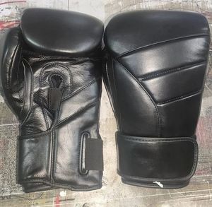 Custom Professional PVC Cowhide Leather Boxing <b>Gloves</b> for Gym Training Kickboxing Sparring-<b>Moisture</b> Wicking 8oz-16oz Sizes - Product Image 5