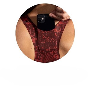 Soutien-gorge de sport personnalisé pour femmes avec tissu à séchage rapide respirant et à maintien élevé idéal pour la salle de sport, le fitness, le yoga et la course à pied écologique - Product Image 6