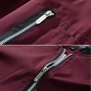 Veste d'hiver à manches longues pour hommes au design personnalisé en gros Bomber polaire 100% coton derniers modèles de taille XL en vente - Product Image 4