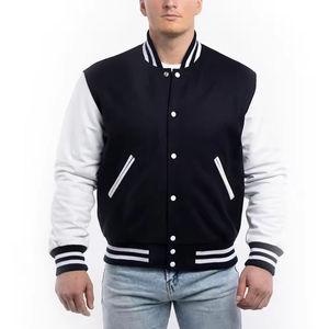 Nouveauté Vestes respirantes ajustables bonne qualité hiver pièces tricotées grande taille CollegeBaseballjacket pour hommes - Product Image 3