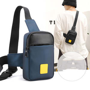 Bolso bandolera Multicolor de alta calidad, nuevo diseño, bolso de pecho de gran tamaño a la moda para viajes de senderismo al aire libre diarios Unisex - Product Image 3