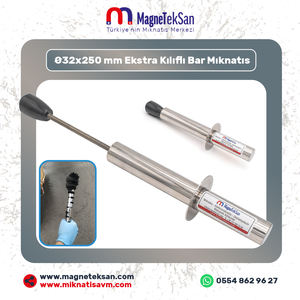 Échantillonneur magnétique en néodyme OEM Magneteksan de grade N35, tige d'échantillonnage, longueur personnalisée, sonde industrielle, directement de l'usine - Product Image 3