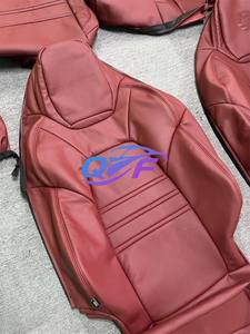 Source usine Porsche luxe ensemble complet housse de siège housse de siège en cuir de vache pour Porsche Cayenne Taycan Panamera Maycan 718 <span class=keywords><strong>911</strong></span> - Product Image 2