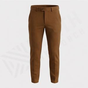 Pantalones Deportivos Casuales de Alta Calidad para Hombre, Pantalones Deportivos Ajustados con Corte Acampanado, Ligeros, con Cintura Elástica y Diseño de Parches - Product Image 1