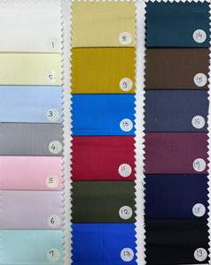 2023 Top Vente Léger Respirant Coton Satin Tissu Multicolore pour Garçons et Filles Chemises Divers Buts Abordable - Product Image 2