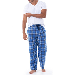 Pantalon en flanelle tendance pour hommes 2025, séchage rapide, respirant, vêtements de détente, tissu en toile douce, style décontracté, pyjama pour adultes et garçons - Product Image 4