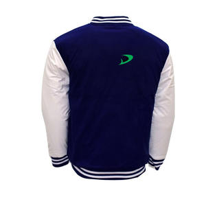 New 2025 Style Design Leather <b>Arm</b> Lettermen Jacket for Men Custom Own Logo With Design on Embroidery Jackets for Men's - Product Image 2