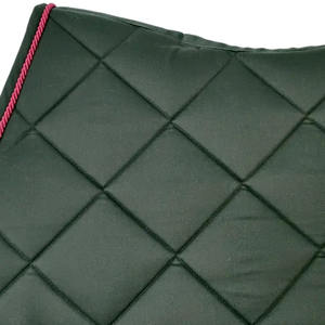 Tapis de selle professionnel anti-choc pour chevaux à poitrail haut, avec doublure respirante et protection de sangle renforcée - Product Image 6