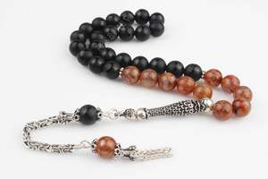 Resina Islámica Oración Tasbih Cuentas Color Personalizado Completo Ramzan Eid Regalos Modelo Hecho A Mano - Product Image 6