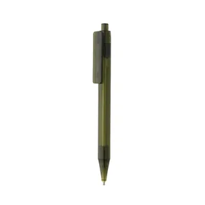 Penna Promozionale X8 Trasparente in GRS RPET, Gadget Sostenibile - Product Image 2