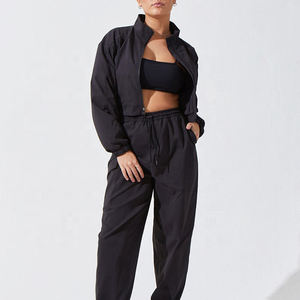 Ensemble coupe-vent survêtement en nylon Ensemble coupe-vent et pantalon 2 pièces Ensemble coupe-vent en nylon unisexe grande taille respirant - Product Image 6