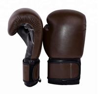 OEM Gants de boxe professionnels gagnants Gants de boxe jumeaux en cuir véritable MMA Muay Thai Kick Gants de boxe en cuir de vachette