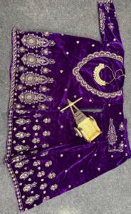 Shorts classiques pour femmes, longueur genoux, broderie florale, broderie réelle en miroir, paillettes, coton, travail sur les deux côtés, lavable - Product Image 6