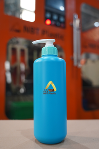 Botella de plástico NBT de plástico HDPE de 1000ml, nuevo diseño con tapa de pulverización para el cuidado personal, cuarto de ducha, logotipo al por mayor personalizado - Product Image 6