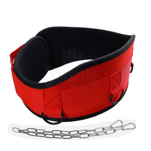 Custom Gym Dip Fitness Belt Entrenamiento Cintura Levantamiento de pesas Cinturón de neopreno Levantamiento de pesas Entrenamiento Neopreno Cinturón de levantamiento de pesas - Product Image 5