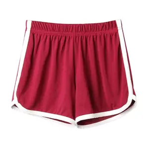 Pantalones cortos deportivos de cintura elástica para mujer, Shorts transpirables de alta calidad para entrenamiento de verano, para correr, proveedor de BD