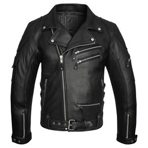 Chaqueta de Cuero para Hombre a la Moda, Talla Adulto, Diseño Sólido Disponible a un Precio Razonable, Chaqueta para Hombre - Product Image 2
