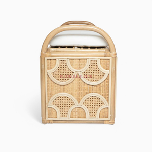 Coffre à jouets en rotin fait main pour enfants Solution de rangement naturelle pour l'organisation des jouets et des livres - Product Image 5