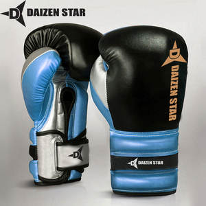 Gants de boxe d'entraînement DAIZEN STAR DSI - Matériel PU, évacuation de l'humidité, protection anti-UV, sangle de poignet réglable à boucle et crochet - Product Image 2