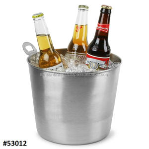 Beverage <b>Tubs</b> Manufacturer for Home Garden Wine Cooler Galvanized <b>Metal</b> Wine Bottle Champagne Ice Bucket - Product Image 5