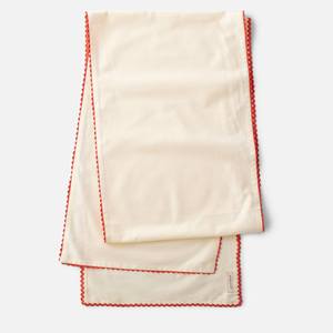 Camino de Mesa de Lino de Estilo Limpio con Bordado Lineal, Diseño Minimalista para Comedor - Product Image 5