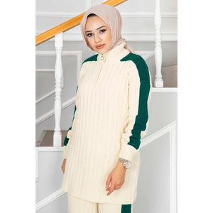 Nouvelle saison vêtements islamiques d'hiver pour femmes robe Abaya caftan tunique Dubaï mode islamique musulmane robes islamiques de fabrication turque - Product Image 2