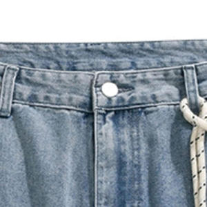 Oem Service Mens Digital Print Denim <b>Shorts</b> with <b>Zipper</b> Fly High quality Casual Summer Style - Product Image 3