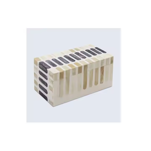 Nouvelle boîte à bijoux en bois incrusté d'os faite à la main disponible en différentes tailles et modèles, parfaite pour les cadeaux à la maison en gros - Product Image 3