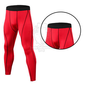 Nouveaux leggings longs pour hommes en gros, respirants, à prix avantageux, vêtements de fitness, pantalon de compression pour l'entraînement - Product Image 4