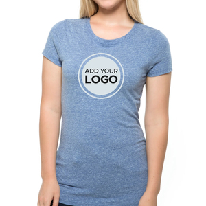 NEXT Level APPAREL Tri-Blend เสื้อยืดผู้หญิงแขนสั้นเข้ารูปโลโก้ตามสั่ง - Product Image 3