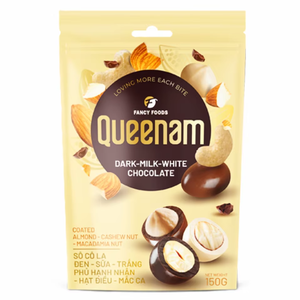 Premium Quality Ready Shipping Pure Dragee Chocolate OEM/ODM HALAL <b>Mix</b> Coated Almond Cashew Macadamia <b>Nuts</b> 150G Export Supplier - Product Image 1