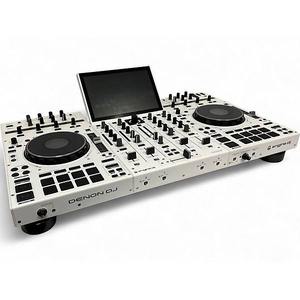 Nouveau contrôleur DJ autonome Denon DJ Prime 4 blanc 2025 sans alimentation - Édition limitée portable 12V avec flight case - Product Image 2