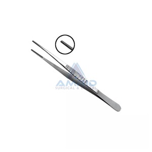 Pince à épiler pour pansement dentaire de conception personnalisée de qualité supérieure Instrument de forceps chirurgicaux à pointe coudée Nouveaux équipements dentaires manuels certifiés CE - Product Image 6