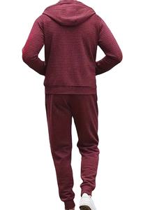 Venta al por mayor personalizar chándal de hombre nueva moda Casual deportes de invierno chándal polar con chándal de moda transpirable - Product Image 3