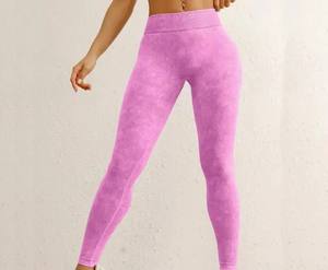 Offre Spéciale femmes ample tricoté taille moyenne jambe large survêtement pantalons de survêtement Yoga antibactérien Vintage décontracté respirant vêtements de salon - Product Image 2