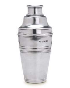 Coctelera de acero inoxidable de grado alimenticio de 25 oz y 750 ml, herramienta de barman perfecta para barman, juegos de barra de coctelera de bebida de Martini plateado - Product Image 1