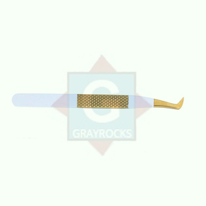 Pince à cils professionnelle en acier inoxydable de haute qualité avec pointe pointue de logo personnalisé pour une utilisation en beauté - Product Image 3