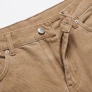 Pantalons Hip Hop épais, pantalons personnalisés, pantalons larges, pantalons de survêtement en coton, double taille, pantalons droits, pantalons de survêtement évasés pour hommes - Product Image 4