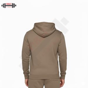 Sweat-shirts et pantalons de sport d'extérieur pour hommes, respirants, en polaire, avec cordon de serrage, capuche, pour l'entraînement d'hiver, équipement de course à pied, best-seller - Product Image 2