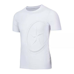 T-shirt personnalisé pour hommes respirant à séchage rapide vêtements de sport durables pour la course à pied Gym Fitness Training manches courtes - Product Image 1