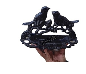 Soporte antiguo para comedero de pájaros con cuencos de comida saludable, decoración antigua para el hogar, accesorios para perros, alimentación de mascotas esencial - Product Image 6