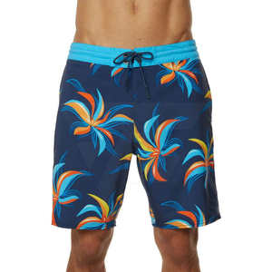 กางเกงว่ายน้ำสำหรับผู้ชายกางเกงว่ายน้ำชายหาดผ้าโพลีเอสเตอร์แห้งเร็วกางเกงขาสั้นผ้าฝ้าย100% สีทึบพิมพ์ลายเป็นมิตรต่อสิ่งแวดล้อมสำหรับฤดูร้อน - Product Image 1