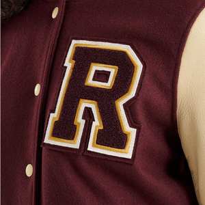 Blousons universitaires de baseball pour femmes, vestes de printemps 2025, manteaux à manches en cuir, blousons Letterman - Product Image 5