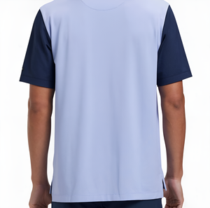 Polo personalizado de algodón y poliéster sublimado Gulf Player Poo camisas diseño en blanco casual sólido Polo camiseta para hombre - Product Image 5