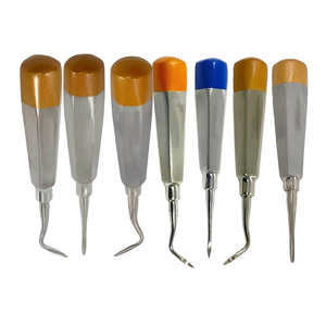 Instrumental Quirúrgico para Cirugía Dental, Elevadores Dentales para Extracciones con Mangos Azul Dorado, Juego Dental con Certificación CE - Product Image 5