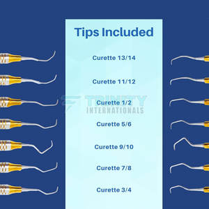Kits de escalado de alta calidad Kits de escalado para el cuidado de los dientes Kits de escalado de acero inoxidable para los más vendidos - Product Image 6