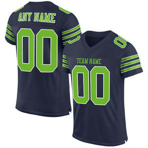 Maillot de football américain unisexe confortable et durable, grande taille, short athlétique en maille, vêtements de sport personnalisés brodés et sublimés - Product Image 4