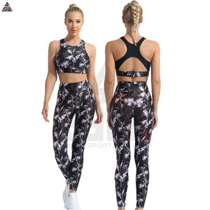 <b>Women</b> Yoga Set Solid Plus Size High Quality Breathable Fitness Gym Activewear Workout Seamless 2 Piece Set Spandex/Polyester - Product Image 3